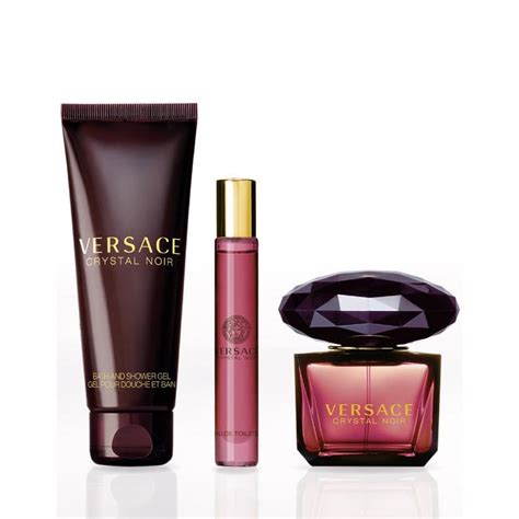 versace crystal noir body cream